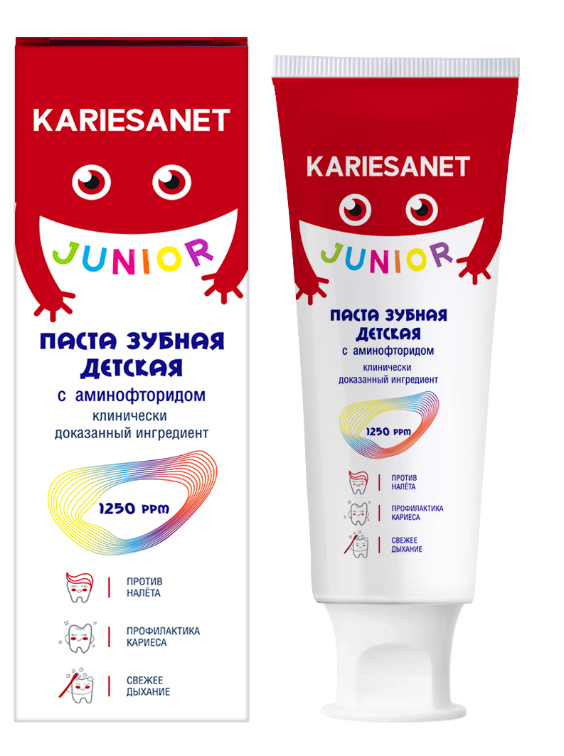 KARIESANET Junior зубная паста детская